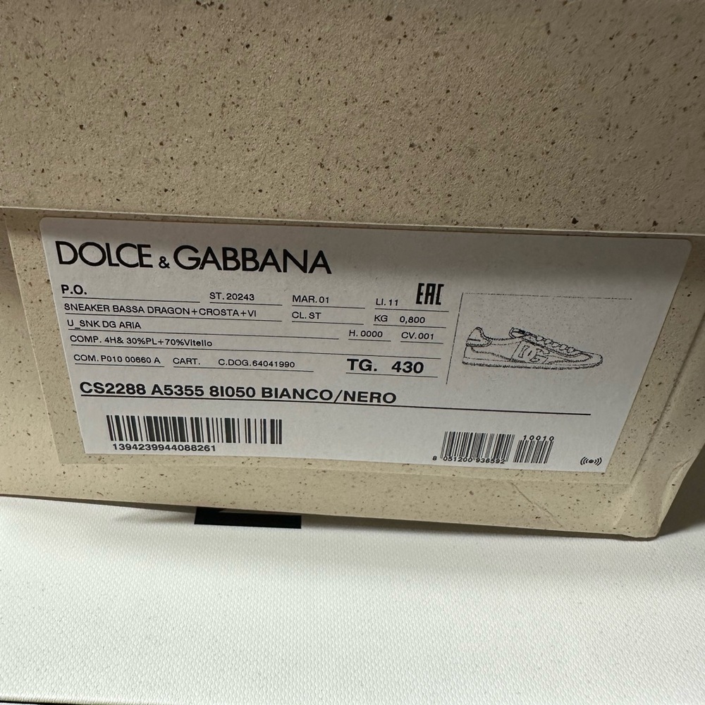 Dolce & Gabbana Black Satin Pouch